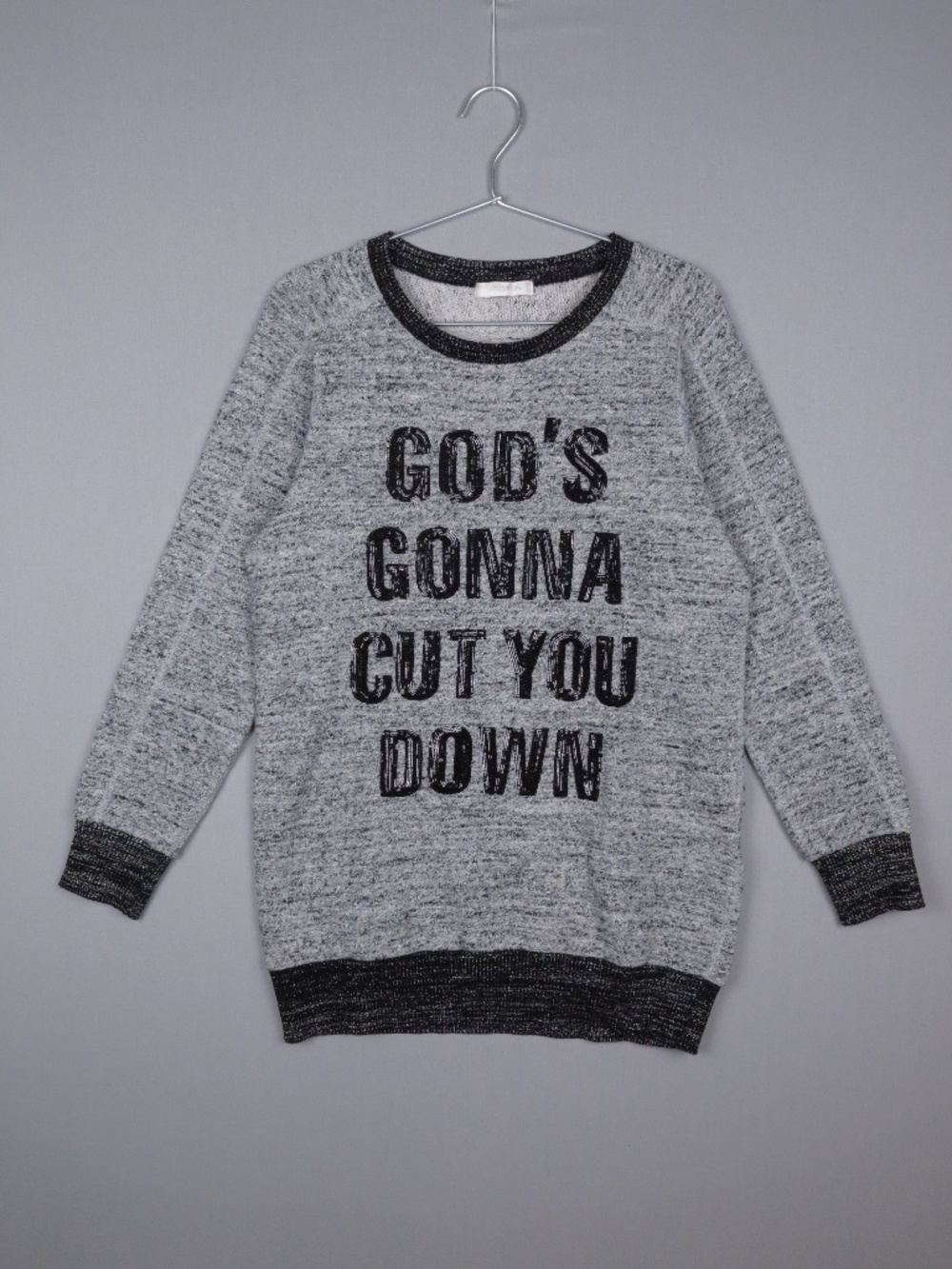 Hysterics by Hysteric Glamour Slub Cotton Sequin Embroidered Sweater - Japan